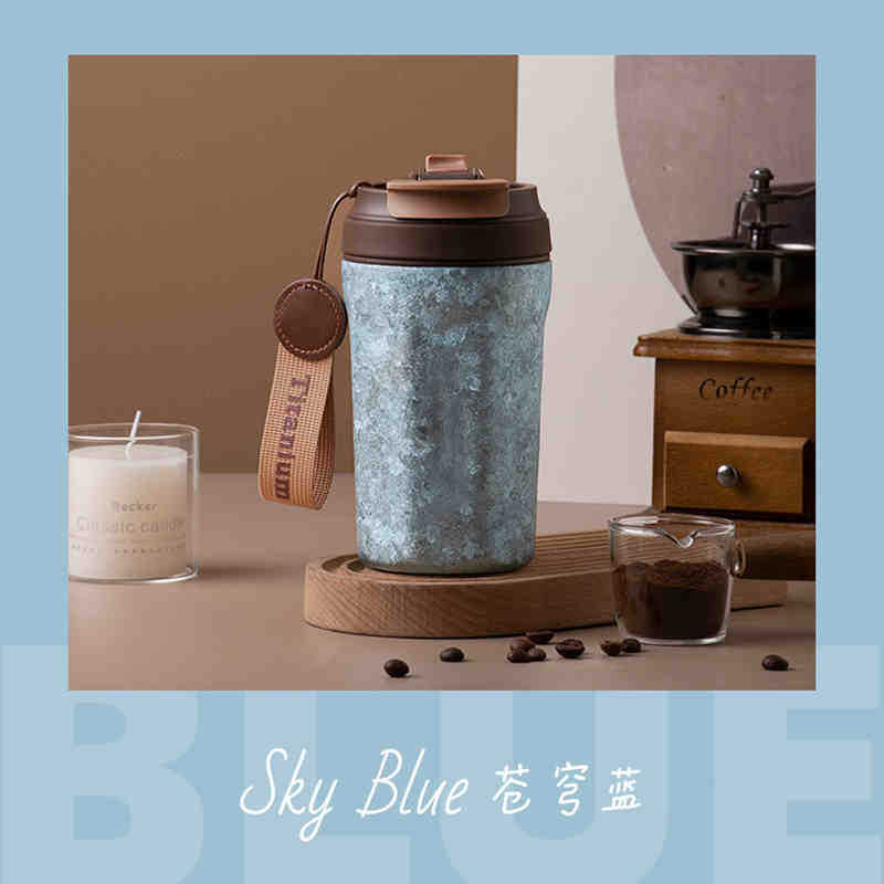 純チタン断熱コーヒーカップ、お供カップ、高見えチタンカップ、ストローカップ、高級ギフトボックス、お供カップ、男女兼用ビジネスカップ|undefined