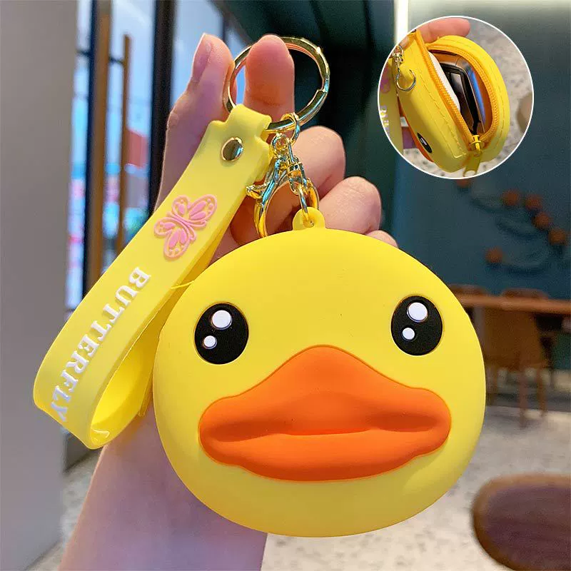 B.Duck, креативный кошелек, чехол для ключей, кулон-ключница, наушники, сумка для снаряжения, аксессуар для рюкзака для любимого, рюкзачный аксессуар, с маленькими медведями, bluetooth