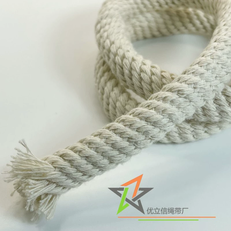 1 см хлопок белая полая нить круглая Веревка 10 мм вращающаяся витая веревка ювелирные изделия висит веревка для мобильного телефона подвесная веревка