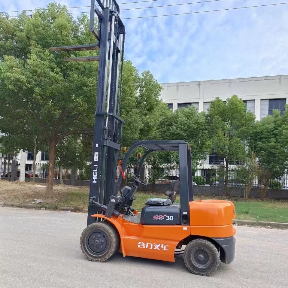 2024年亏本车 二手3吨合力叉车 升高4米门架