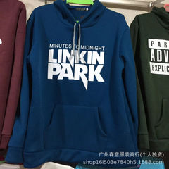 雑貨メンズスウェットシャツ卸売秋冬貿易スウェットシャツ長袖フード付きプラスベルベットルーズアメリカンレトロ韓国版