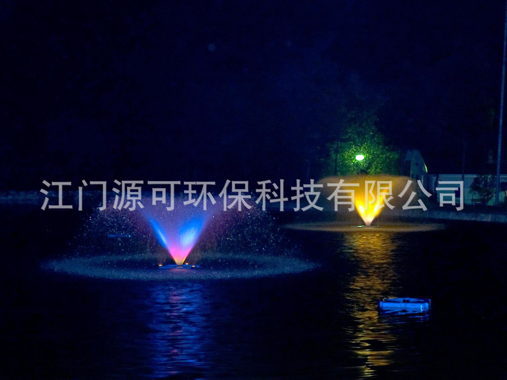 Lake Landscape Water Treatment Ecological Governance Push Flow Aeler River Fountain Fountain Aeler LED Aoxicidimer Wholesale 3