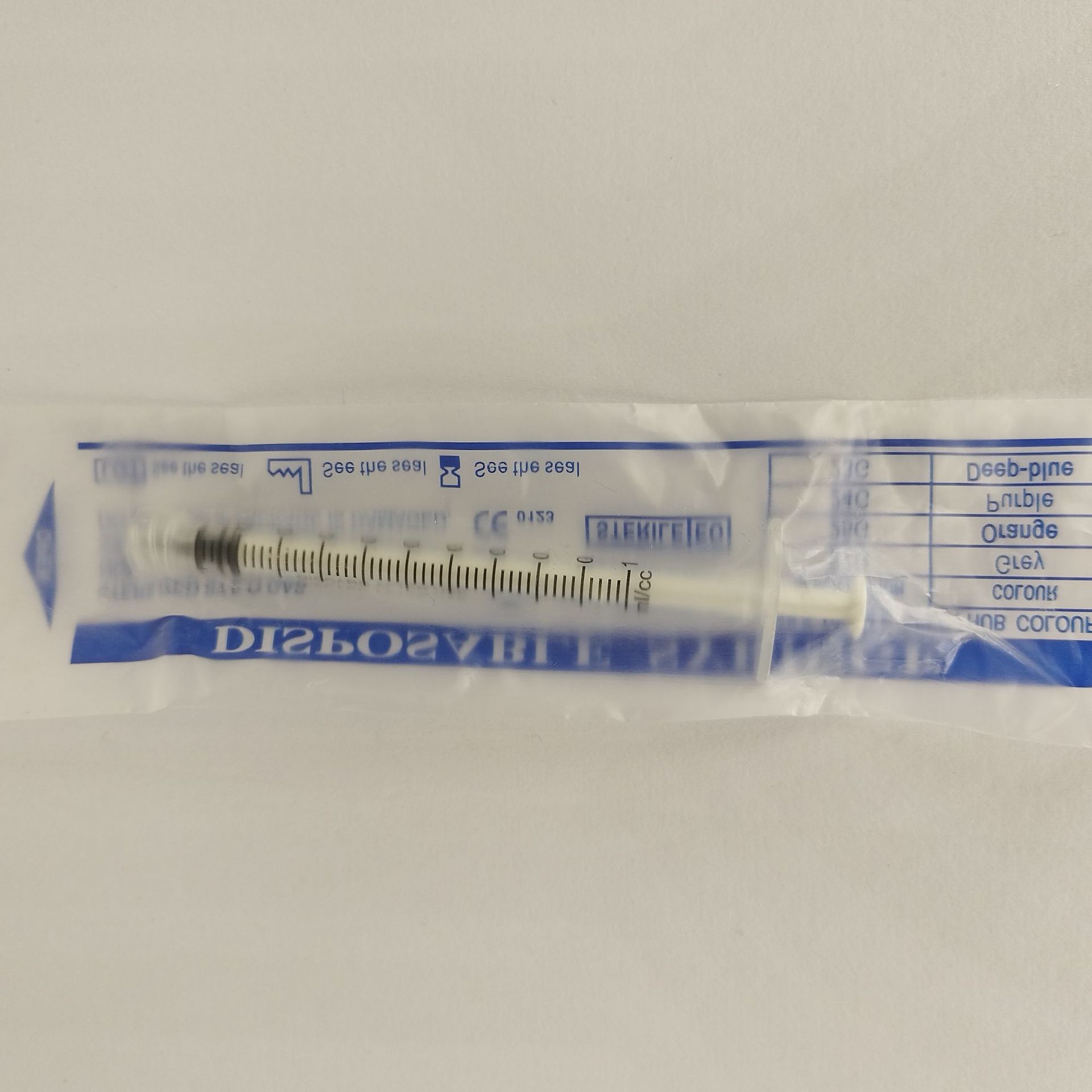 Comercio exterior al por mayor 1-500ml jeringa de plástico desechable boca recta con aguja jeringa animal