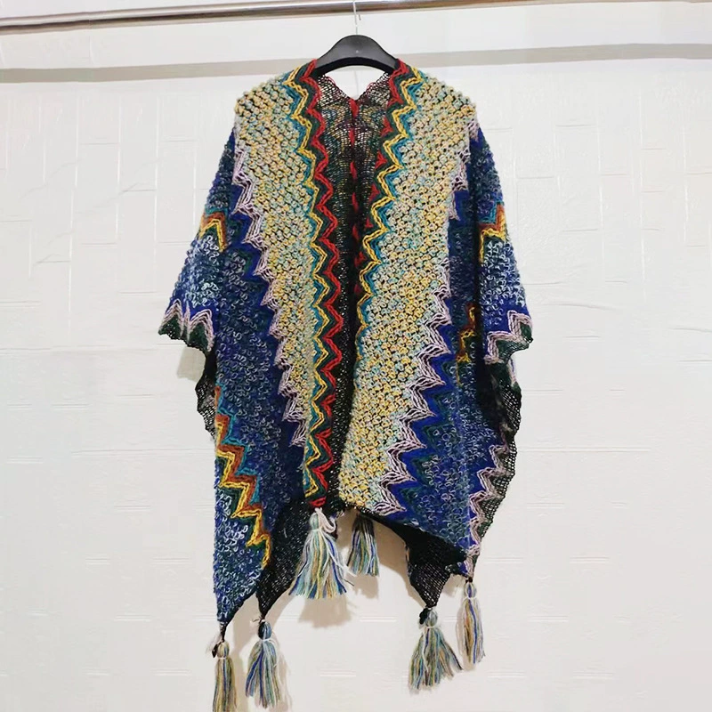 Ethnic trench coat, demi-season cloak, jacket from Yunnan province, vest