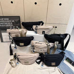 Cross-border Casual Fashion Chest Bag Shoulder Bag Small Backpack New Casual Crossbody Bag Men's Sports Waist Bag Women's Bag