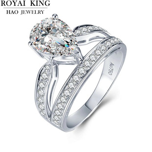 Dɫˮ����Īɣʯ������荽�ָŮ18K�׽��������荽��ʯ���Ů��