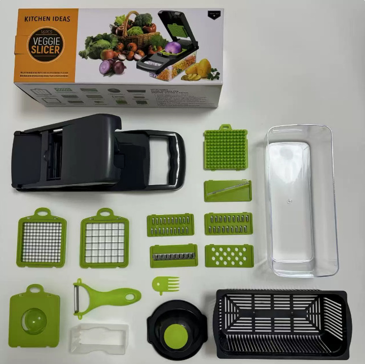 Artefactos de cocina transfronterizos cortadores de verduras multifuncionales cortadores de alambre raspadores cortadores de alambre suministros de cocina