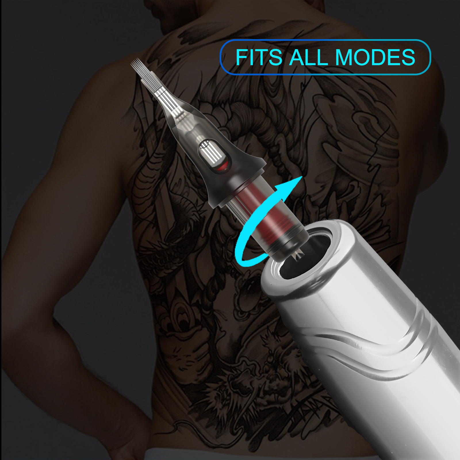 Aguja de tatuaje de venta caliente transfronteriza, aguja de tatuaje NB, aguja de tatuaje profesional, tatuaje de cejas, línea de corte, niebla, modelo completo