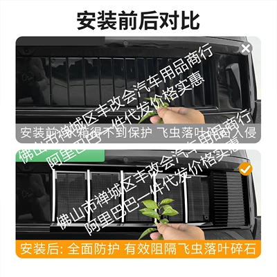 Lynk & Co 900 Integrated: Automobile anti-insect net