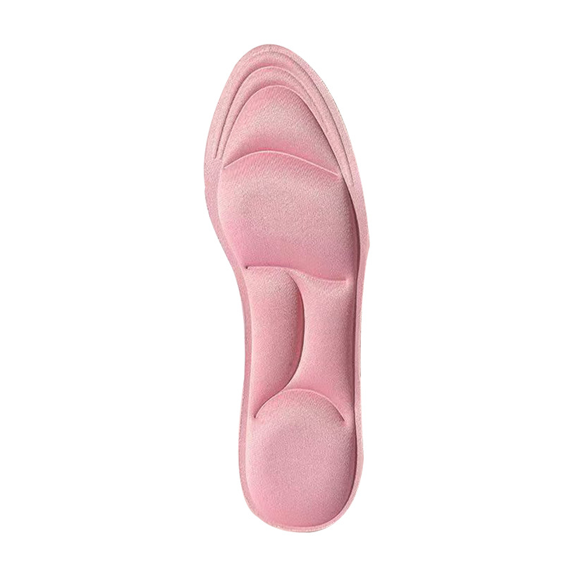 Plantillas antiolor para hombres suela suave no se cansa pies pisar mierda sensación de zapatos deportivos agujeros zapatos de mujer 5D arco plantillas de masaje
