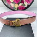 Brown + ancient gold buckle