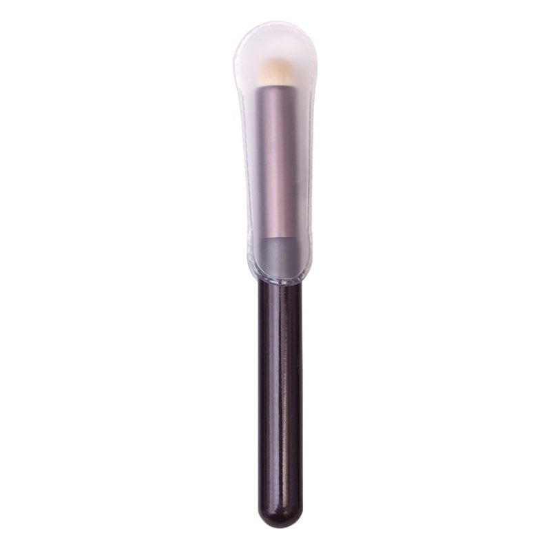 En línea popular cabeza redonda labio cepillo multifuncional belleza herramientas corrector flor maquillaje cepillo fábrica en stock entrega de una sola pieza