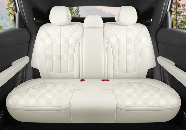 26 Xpeng MONAM03 car-specific seat covers, featuring perforated, breathable leather, and designed for all-season use