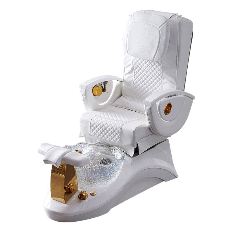 Sofá de uñas baño de pies eléctrico masaje de pies reclinable pestañas belleza pie salón de belleza masaje especial ceja tatuaje Silla de lavado de pies