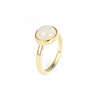Agate ring, fashionable accessory jade, jewelry, silver 925 sample
