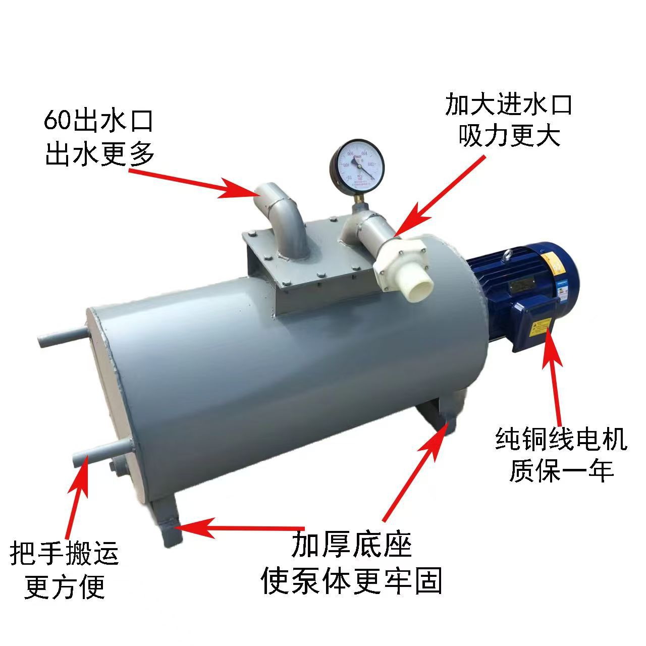 井点真空降水泵降水设备基坑抽水泵工地降水设备新型降水泵真空泵
