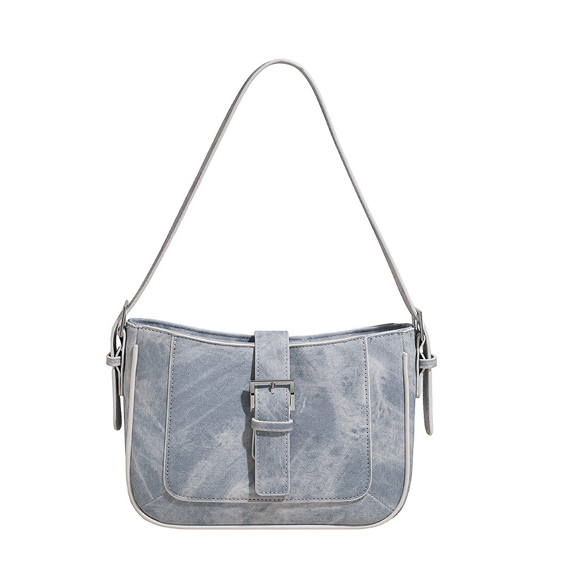 Bolso de axila retro estilo Hong Kong 2025 verano nuevo bolso femenino de alta calidad textura bolso de hombro de todo fósforo de viaje marea