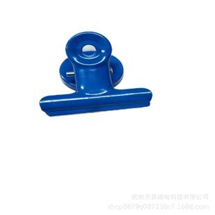 The bottom of the magnetic clip for Bill storage is easily adsorbed on the upper surface of iron products with suction force. Eight colors are available