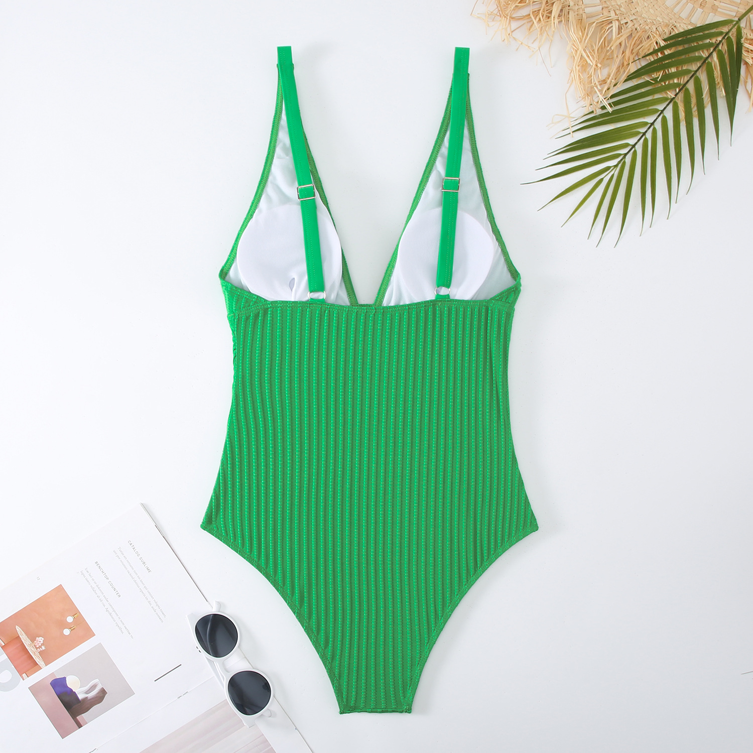 Women's Sexy Solid Color 1 Piece One Piece Swimwear display picture 11