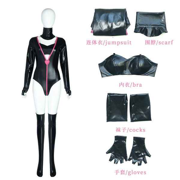 A641 Angel Dust complete set (one piece + neck scarf + tube top + socks + gloves)