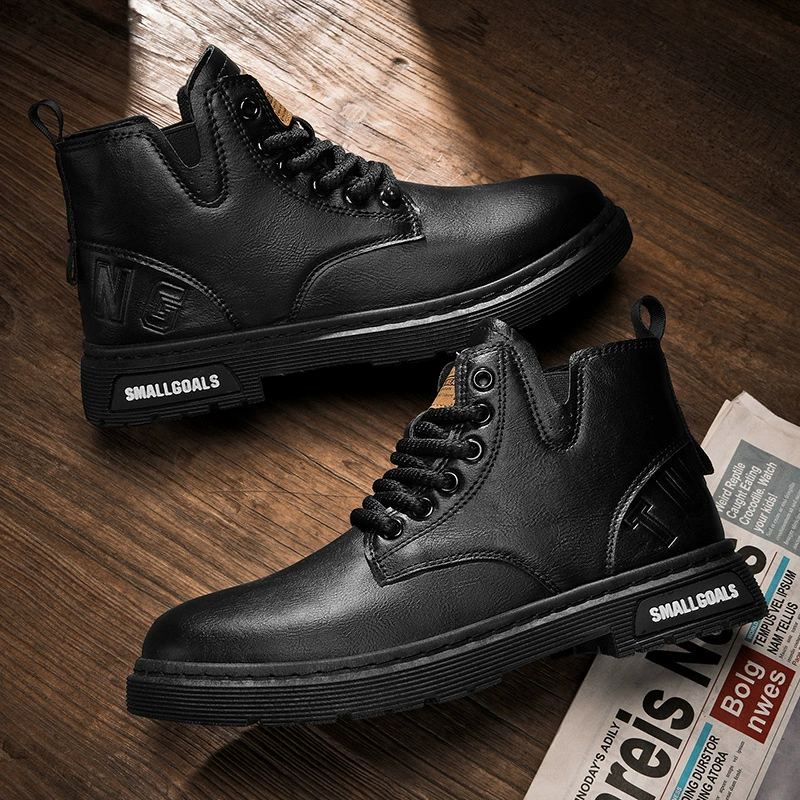 Martens, модная демисезонная высокая повседневная обувь для отдыха, трендовые ботинки в английском стиле, британский стиль, оптом