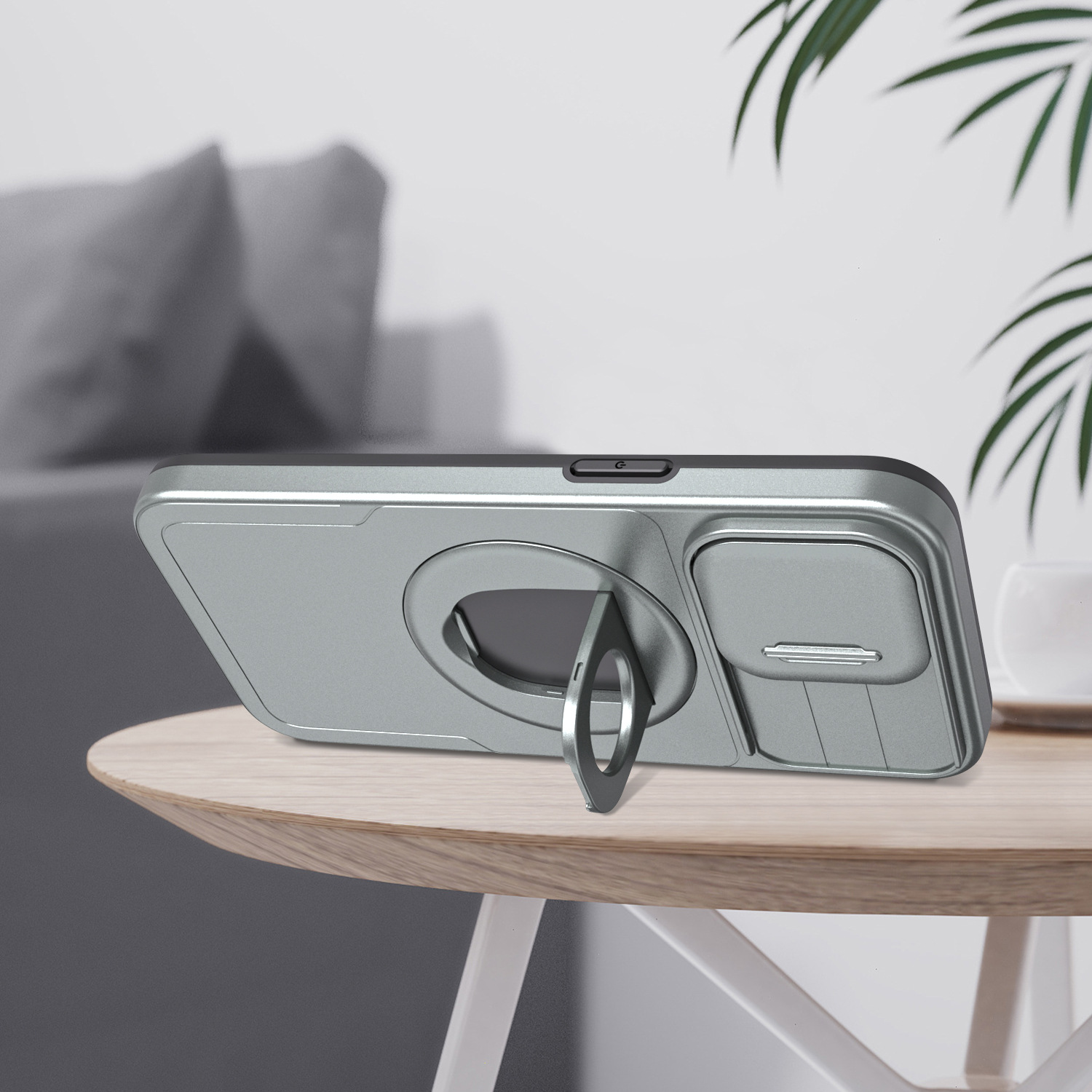 Magnetic Phone Case with Ring Stand