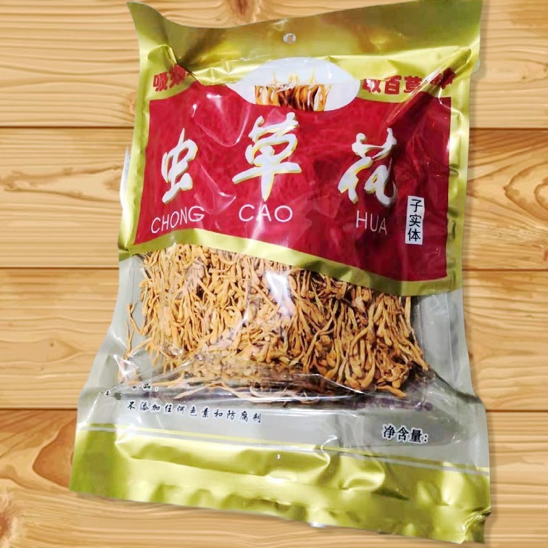 New Year Gifts Fujian Straw Cordyceps Flowers Dried Goods Spore Heads Cordyceps Cordyceps Summer New Products Specialty Agricultural Products