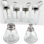 酒精瓶加厚玻璃瓶180ml按压式工业用维修铜芯洗板水瓶溶剂瓶