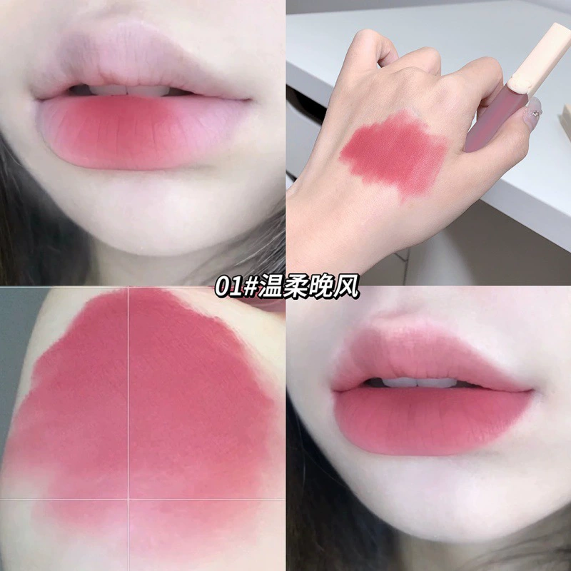 Lipstick, matte lip cream, lip gloss for elementary school students, makeup primer, translucent shading