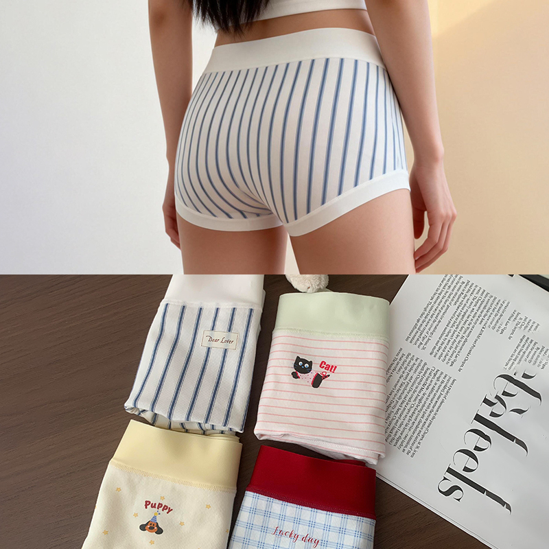 Soft and Comfortable 10A Antibacterial Pure Cotton Extended Crotch Area | Class a Cotton Seamless Mid-Waist Women's Panties, Breathable and Hip-Hugging. Soft and Comfortable 10A Antibacterial Pure Cotton Extended Crotch Area | Class a Cotton Seamless Mid-Waist Women's Panties, Breathable and Hip-Hugging.