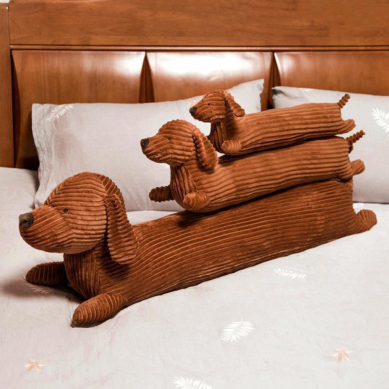 Long Dachshund Dog Pillow Panda Doll Rabbit Pillow Plush Toy Sleeping Pillow Beast Sofa Cushion Pie
