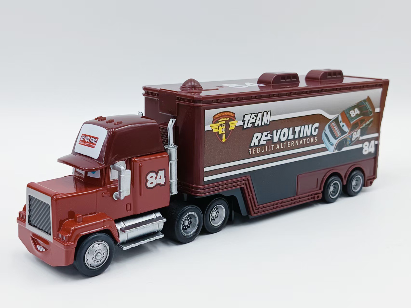 57 modelos de coches de juguete para niños, camiones de contenedor de tío McQueen, modelos de coches de carreras, lotes mixtos transfronterizos.