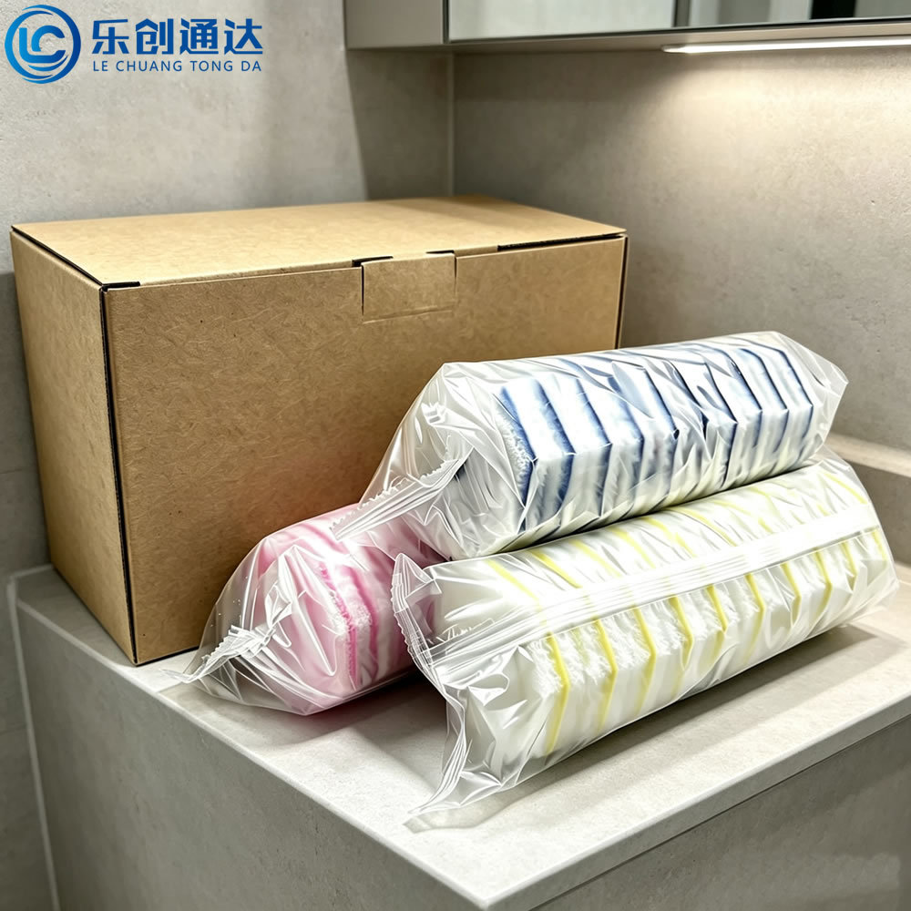 Lechuang Xuan Yi grass-scented disposable toilet brush replacement head, sponge cleaning brush head, disposable, compatible with Clorox