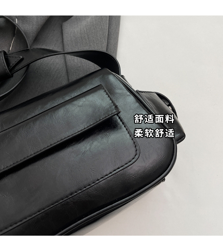 Borsa a tracolla versatile per donna 2023 autunno e inverno nuova borsa a tracolla retrò moda trendy texture di nicchia piccola borsa quadrata_voghion.com