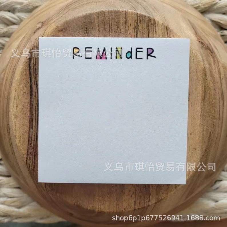 Lista de tareas pendientes peculiar Bloc de notas transfronterizo nuevo Bloc de notas de humor nota adhesiva regalo creativo