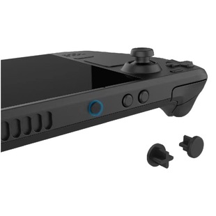 Защитный костюм хоста Steam Deck Пылезащитная заглушка + наклейка на сенсорную панель кнопки + силиконовая крышка качельки GP-812