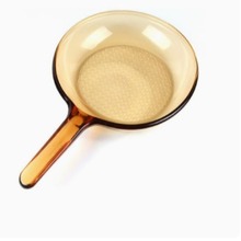 正品全新美国康宁晶彩透明 玻璃煎锅VSS-9煎炒锅煎鸡蛋鱼牛排炒锅