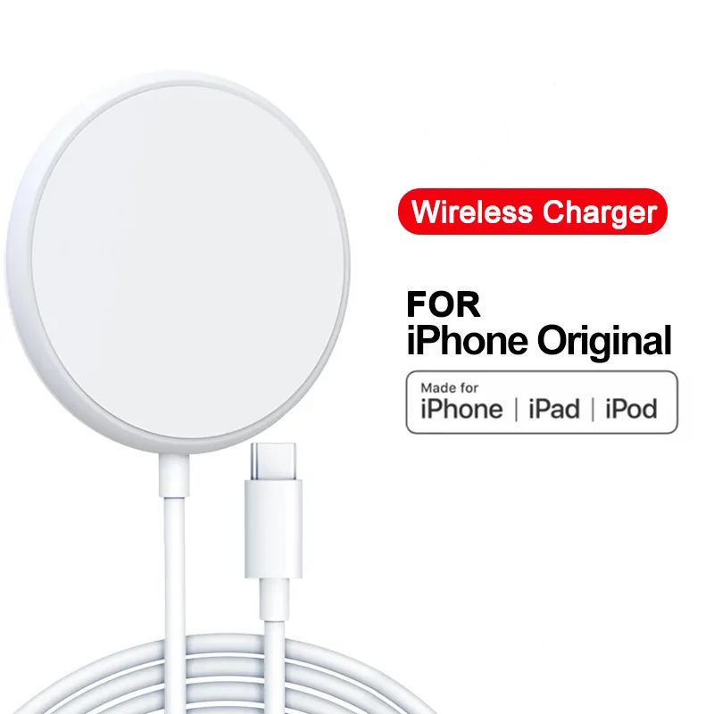 Cross-border application of Apple wireless fast charge 15W smart phone magnetic wireless charger explosions