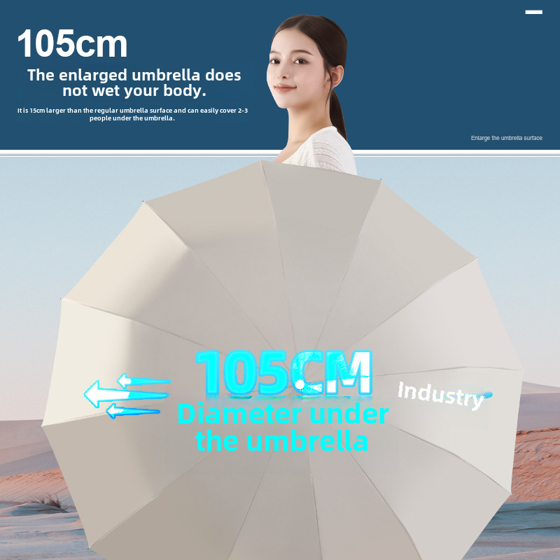 automatic umbrella solar-powered