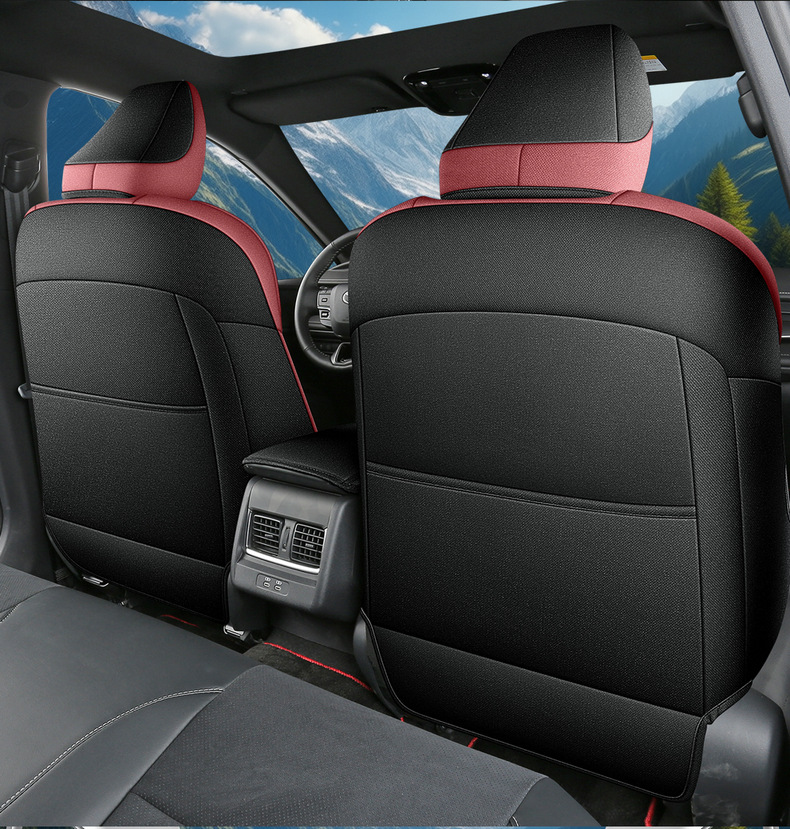 New Toyota Avalon Special Car Seat Cushion for All Seasons, Rear Full Surround Seat Cover, Cloth Seat Cover, Linen