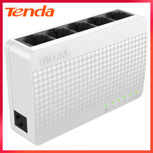 Tenda腾达S105网络分线器5口百兆100M监控专用宽带交换机Switch