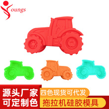 工厂代发硅胶汽车蛋糕模烘焙工具火车头糕点模具diy翻糖硅胶模