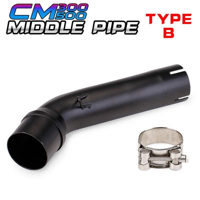 Suitable for Honda motorcycle Exhaust pipe - all-black