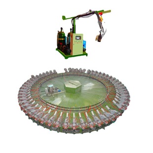 Sweet shoes Sandals casual women's shoes PU foam injection molding machine polyurethane soles production equipment