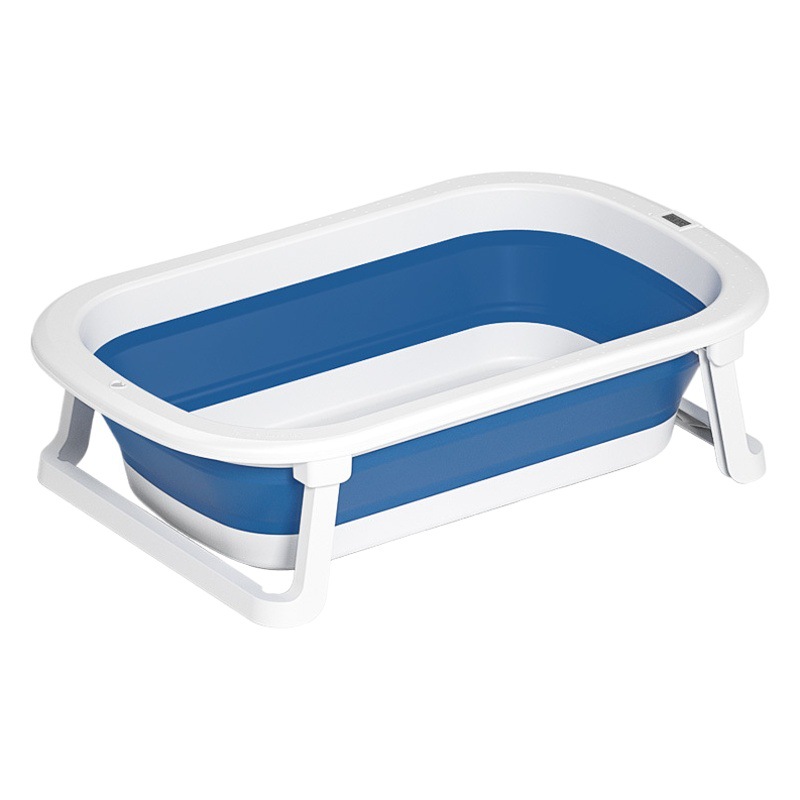 Bañera de baño de bebé bañera plegable para niños hogar reclinable recién nacido gran cubo de baño bebé traje de cubo de baño