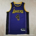 Heat Press Lakers 4 Statement Edition Purple