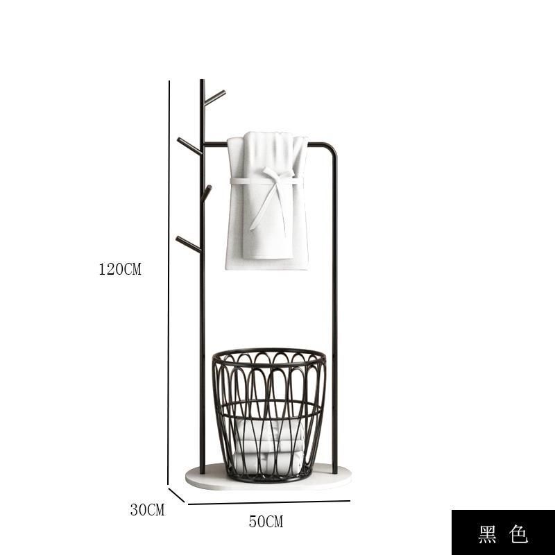 ライト高級北欧タオルラック床置き洗面台家庭用大理石バスルーム収納ラックバスルーム収納バスタオルラック|undefined