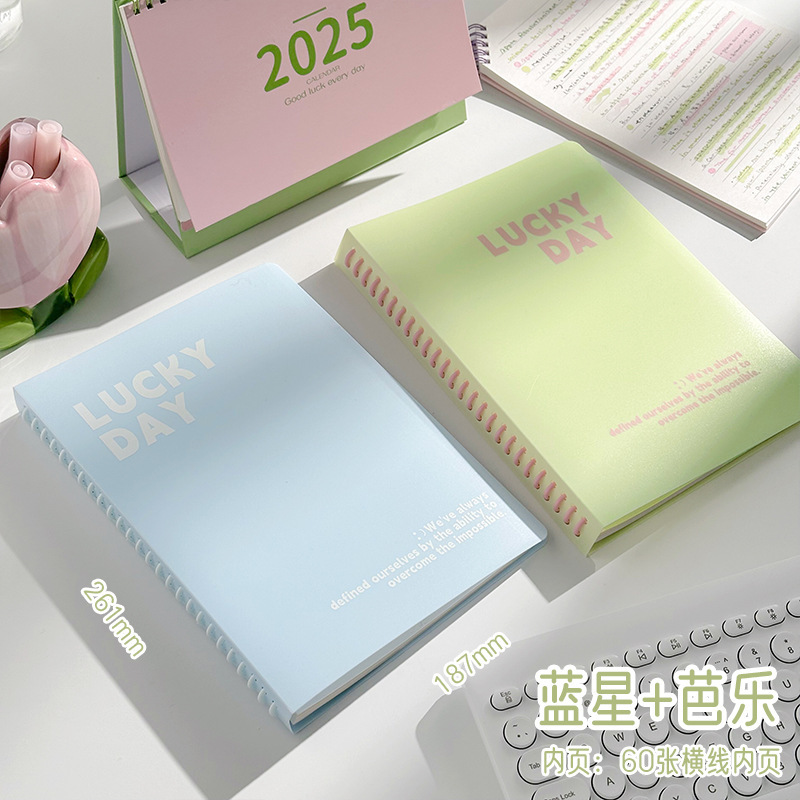 Cuaderno de 3 años de segunda clase desmontable engrosado hoja de cálculo bobina de alto valor facial para estudiantes