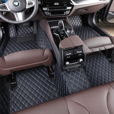 mats, Ayaqaltılar (Kovriklər) - main-drivers-side-panel-huiqi-black-with-blue-stripe-mega-discount-sale