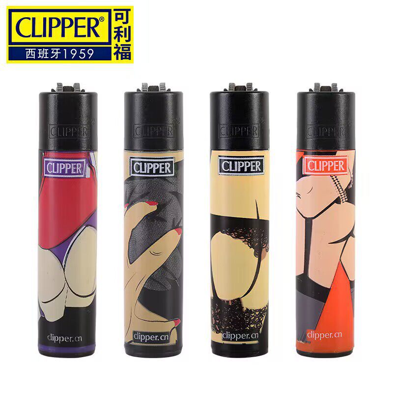 Authentic Clipper Refillable Gas Lighter Explosion-Proof Nylon Flint Open Flame Lighter Large Size Authentic Clipper Refillable Gas Lighter Explosion-Proof Nylon Flint Open Flame Lighter Large Size